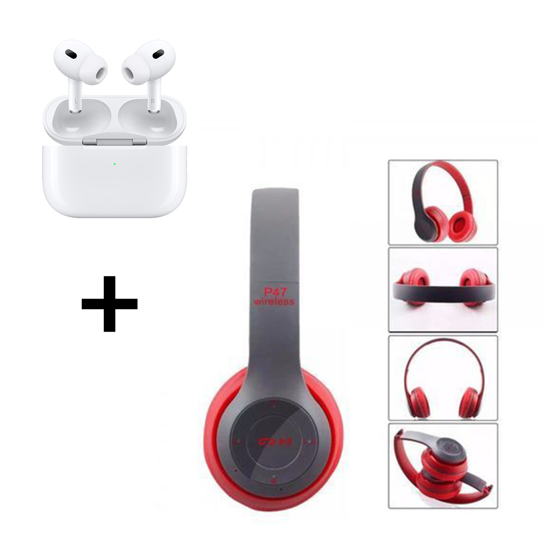 P47APP2 : Casque P47 + Airpods Pro 2