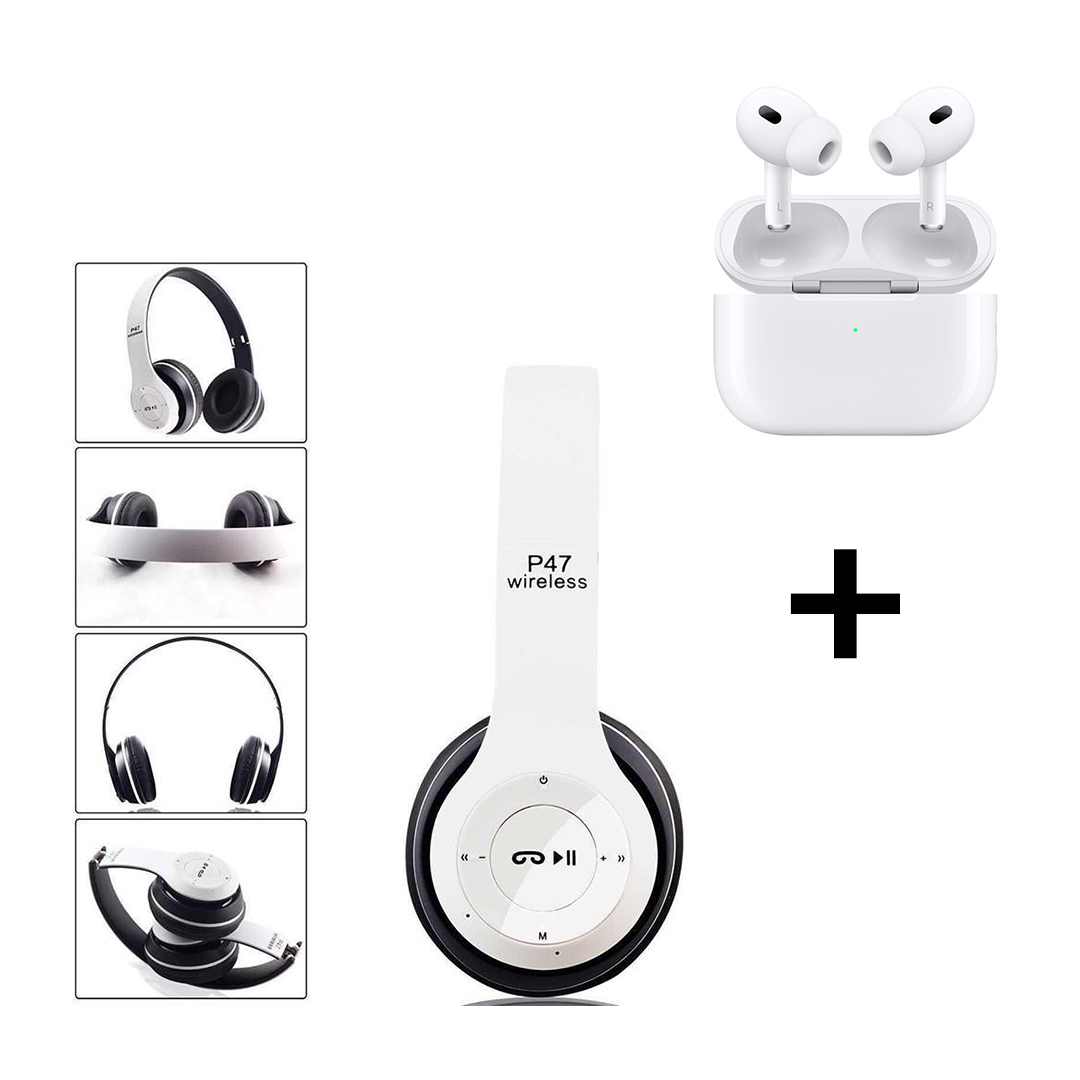 P47APP2 : Casque P47 + Airpods Pro 2